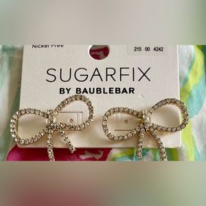 Sugarfix by baublebar bow earrings